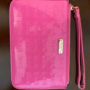 Kate Spade hot pink wristlet